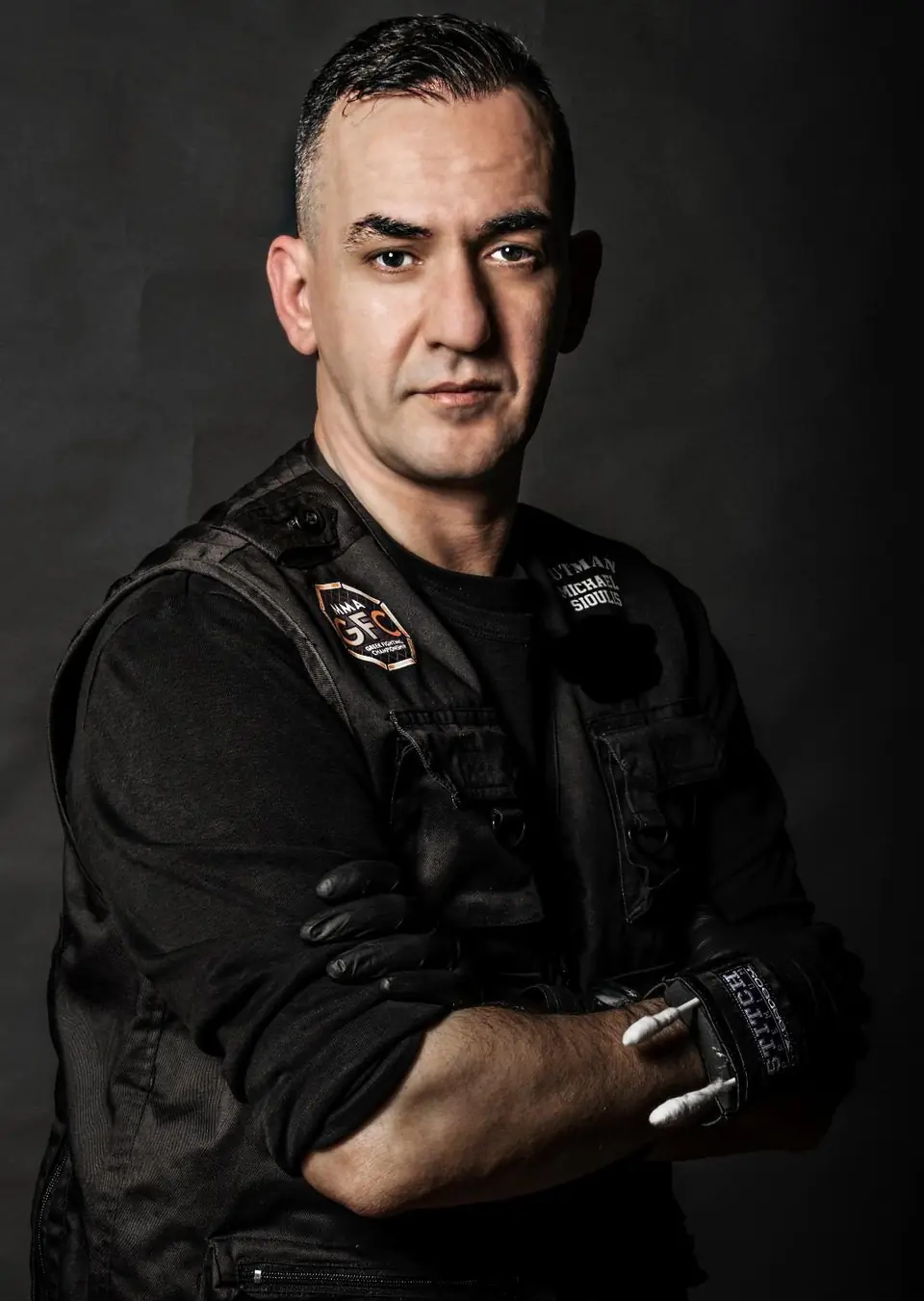 Ο Μιχάλης Σιούλης, φυσικοθεραπευτής και cutman